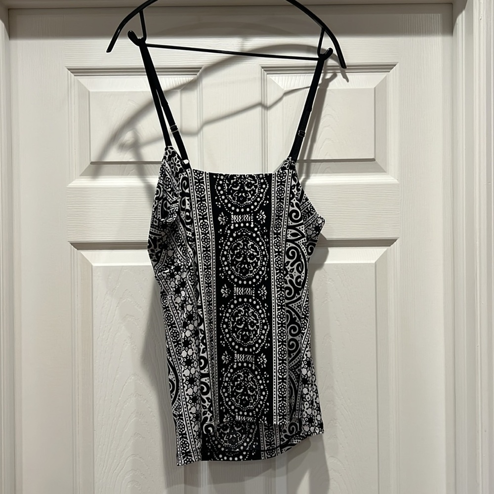 WHBM Rhinestone Embellished Tank Top. - Picture 2 of 3